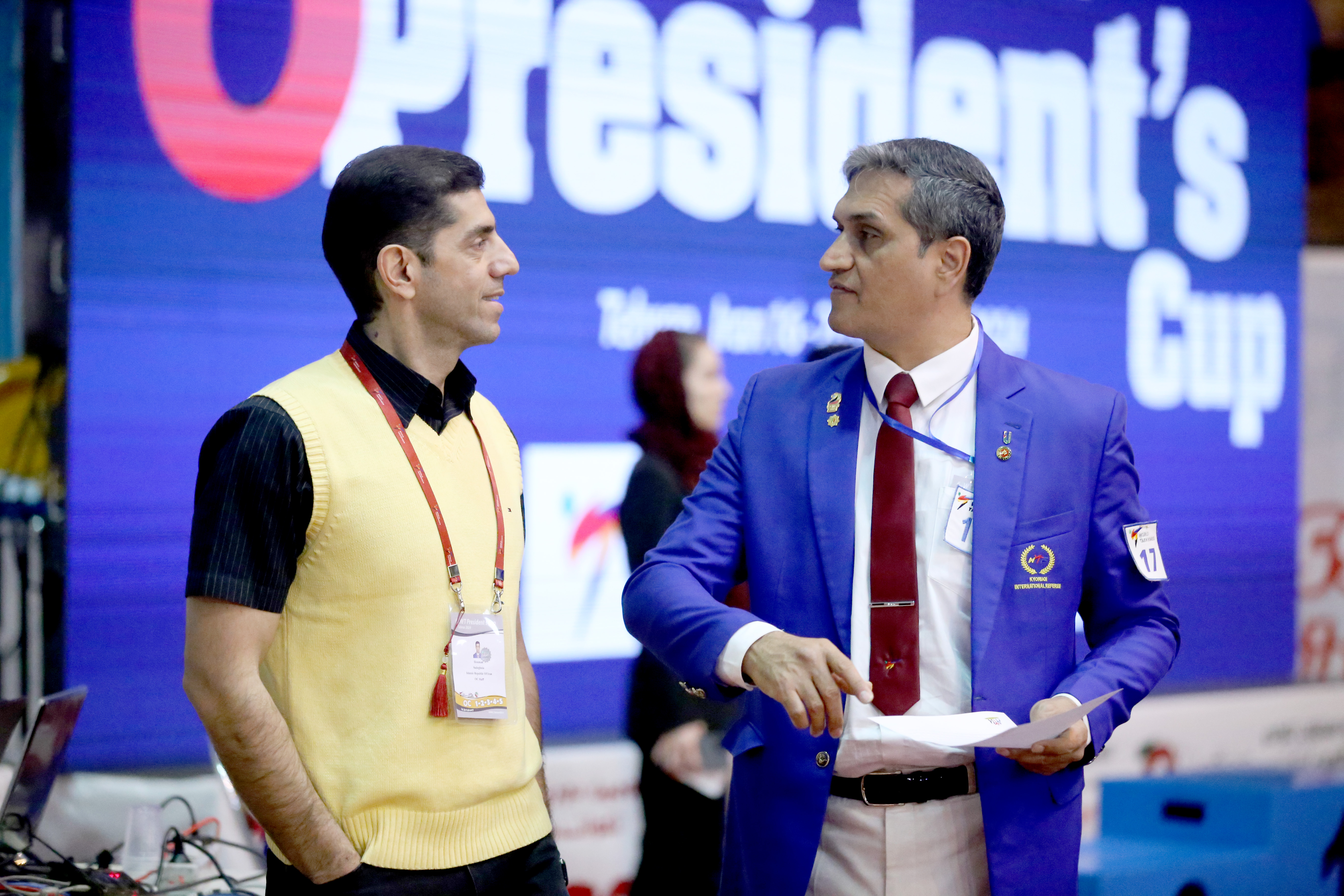قضاوت 2 داور ایرانی در مسابقات قهرمانی آسیای ویتنام